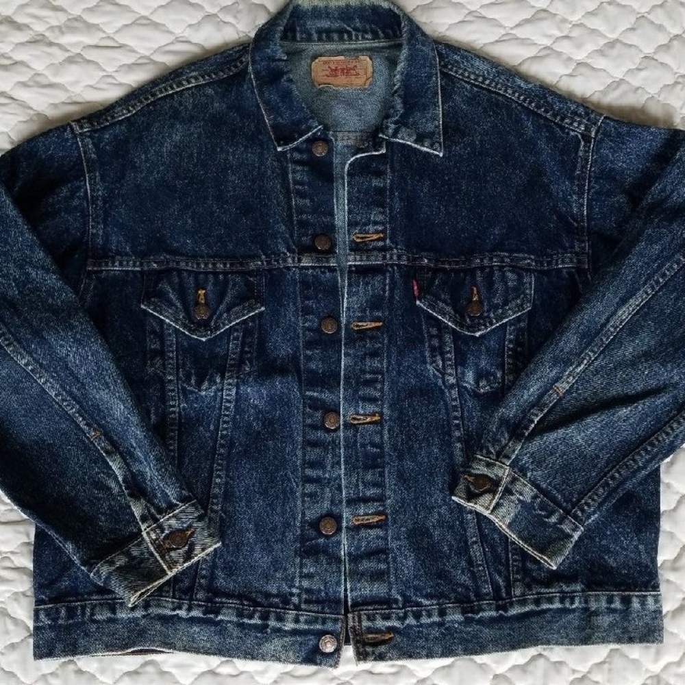 Vintage Levi's Acid Wash Denim Jacket